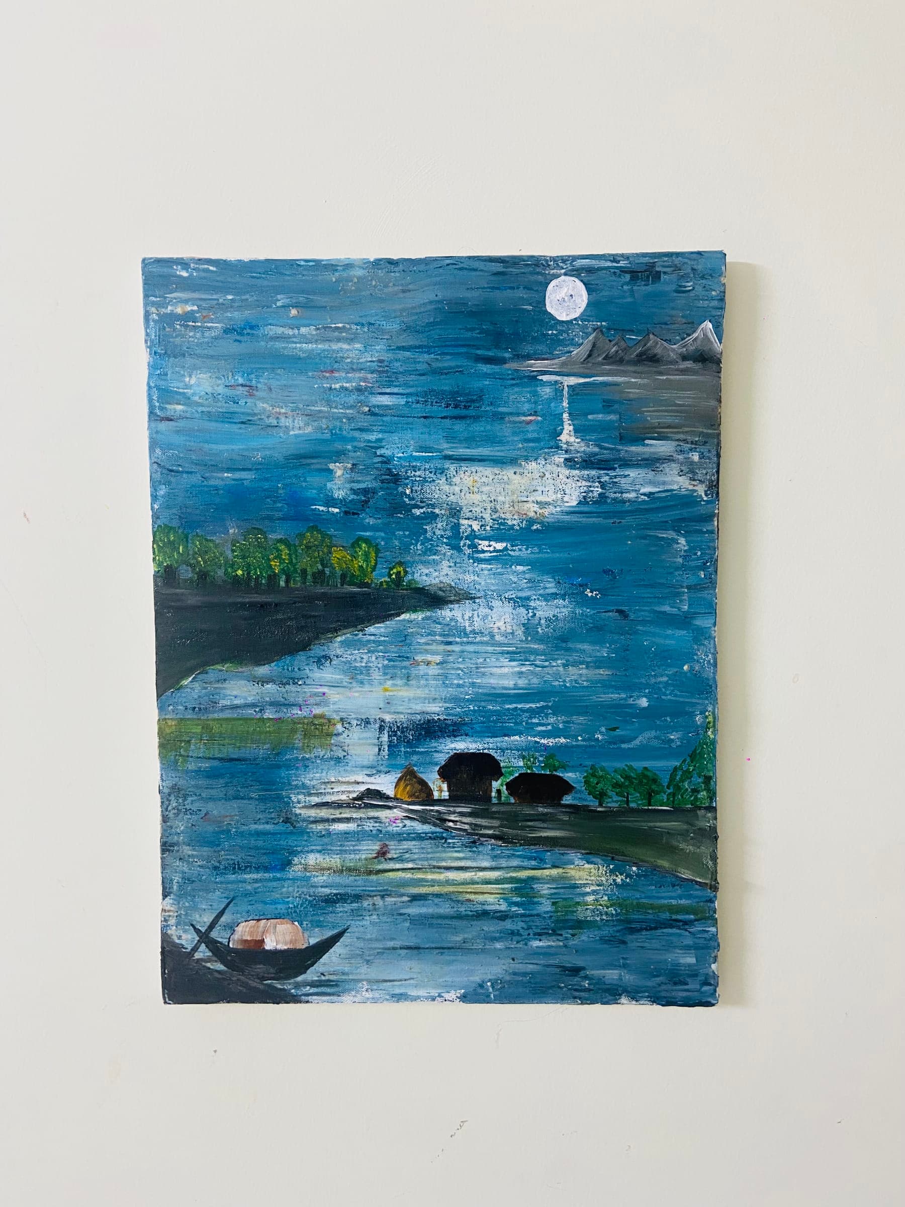 Installed painting view 4