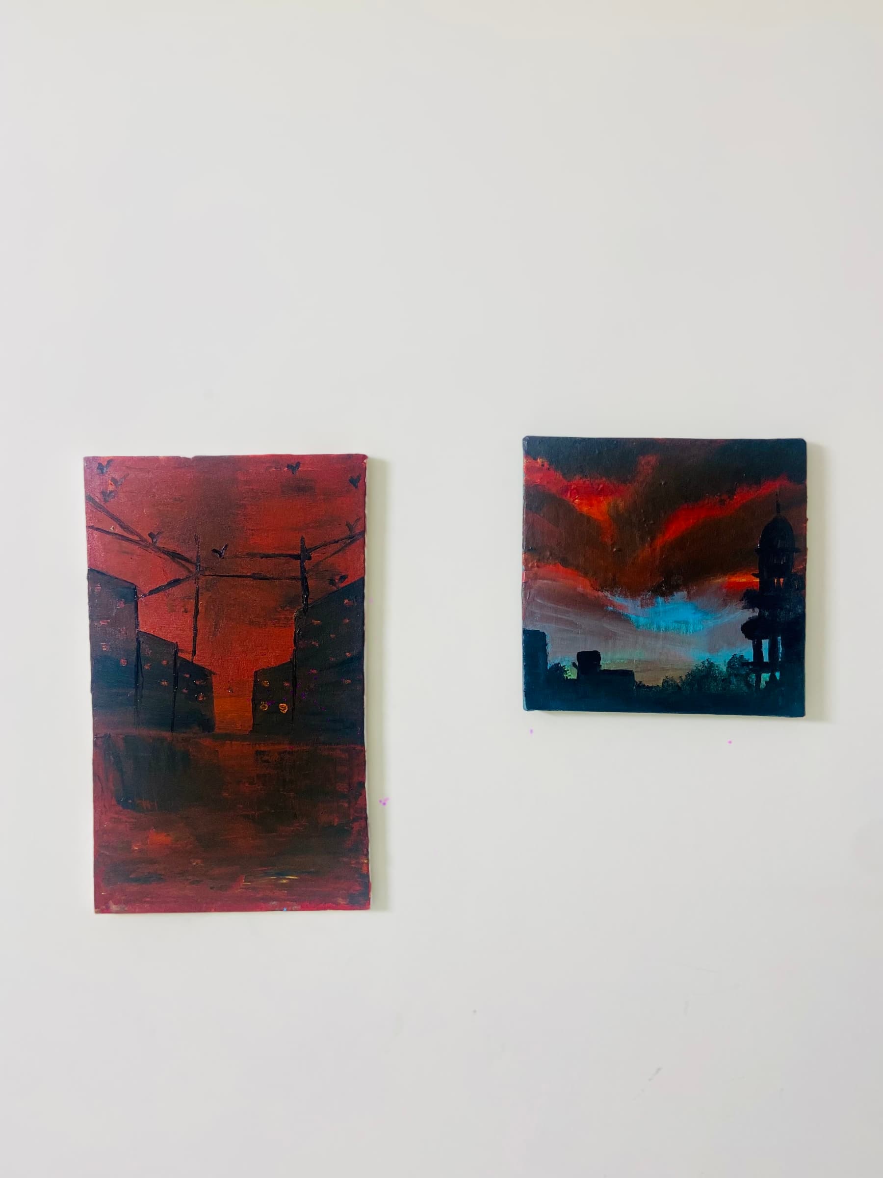 Red Diptych